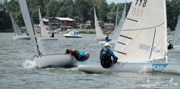 26. Brandenburger Finn Dinghy Meisterschaften 2018 am Schwielochsee