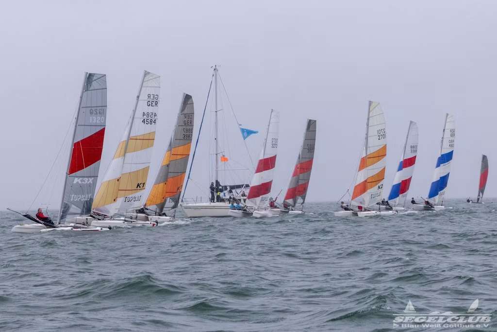Bronze gegen alle Widrigkeiten – Giebelhausen und Nachtwein erkämpfen Podiumsplatz bei der Warnemünder Woche